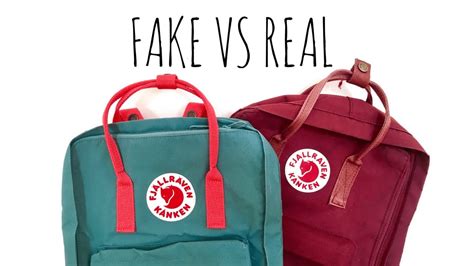 real and fake kanken bag|fjällräven counterfeit kanken.